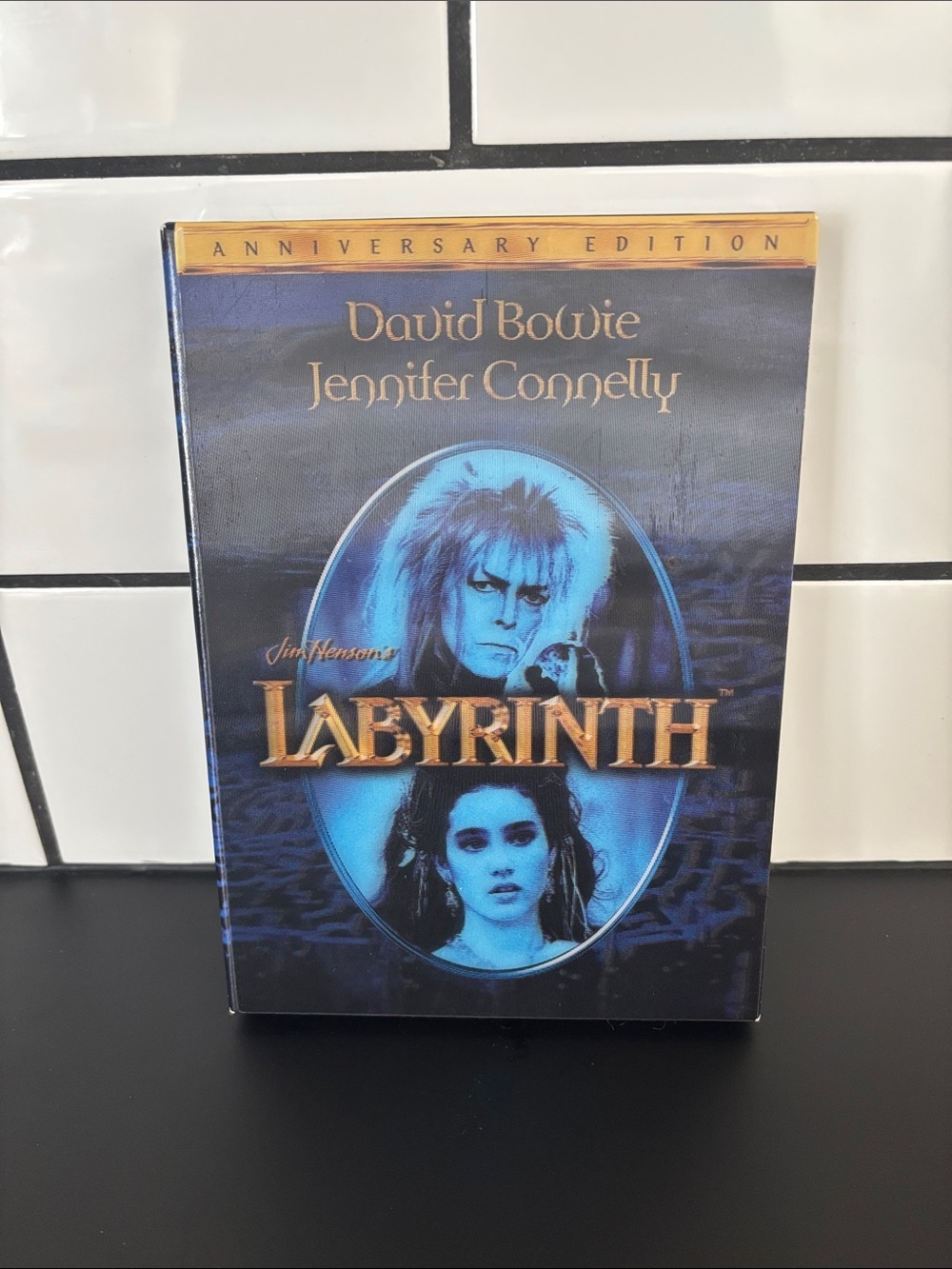 Vintage 80’s Anniversary Edition Labyrinth Film (Holographic Cover) DVD